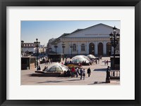 Manezh Exhibition Center, Manezhnaya Square, Moscow, Russia Fine Art Print