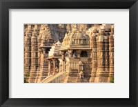 Khajuraho temple, Chhatarpur District, Madhya Pradesh, India Fine Art Print