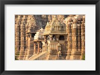 Khajuraho temple, Chhatarpur District, Madhya Pradesh, India Fine Art Print