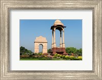 View of the India Gate, New Delhi, India Fine Art Print