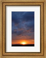 Cloudy Sunset Sky, Ndutu, Ngorongoro Conservation Area, Tanzania Fine Art Print