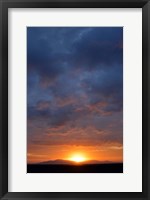 Cloudy Sunset Sky, Ndutu, Ngorongoro Conservation Area, Tanzania Fine Art Print