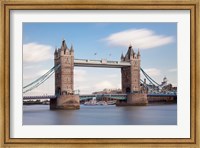 Tower Bridge, Thames River, London, England Fine Art Print