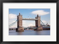 Tower Bridge, Thames River, London, England Fine Art Print