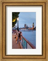 Big Ben and Houses of Parliament, City of Westminster, London, England Fine Art Print