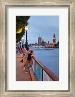 Big Ben and Houses of Parliament, City of Westminster, London, England Fine Art Print
