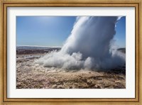 Strokkur Geyser Erupting, Iceland Fine Art Print