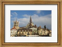Cathedral, Lausanne, Switzerland Fine Art Print