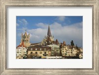 Cathedral, Lausanne, Switzerland Fine Art Print