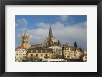 Cathedral, Lausanne, Switzerland Fine Art Print