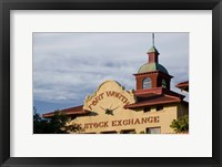 Fort Worth Livestock Exchange, Fort Worth, Texas Fine Art Print
