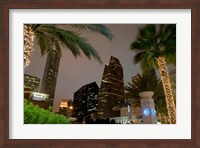 Wortham Theater Center Area, Houston, Texas Fine Art Print