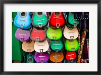 Colorful Guitars, Downtown Los Angeles Fine Art Print