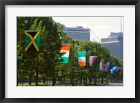 National Flags, Philadelphia, Pennsylvania Fine Art Print