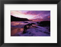 Lumahai Beach at Sunset, HI Fine Art Print