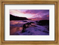 Lumahai Beach at Sunset, HI Fine Art Print