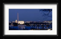 Washington Monument, Lincoln Memorial, Capitol Building, Washington DC Fine Art Print