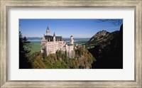 Aerial view of a Castle, Germany, Bavaria Fine Art Print