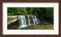 Ludlowville Falls on Salmon Creek, Finger Lakes, New York State Fine Art Print