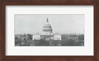 US Capitol, Washington DC, 1916 Fine Art Print