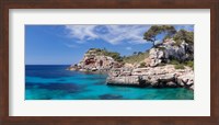 Cala S'Almunia bay, Santanyi, Majorca, Balearic Islands, Spain Fine Art Print