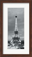 Eiffel Tower and Christmas Market, Paris, France Fine Art Print