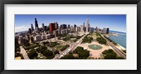 Aerial Grant Park, Chicago, IL Fine Art Print