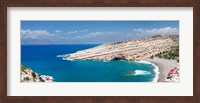 Matala Bay, Heraklion District, Crete, Greece Fine Art Print