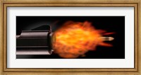 Gun Firing a Bullet Fine Art Print