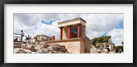 Minoan Palace, Knossos, Iraklion, Crete, Greece Fine Art Print