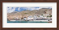 View of the Hora Sfakion, Crete, Greece Fine Art Print
