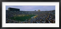 Notre Dame Stadium, South Bend, Indiana Fine Art Print