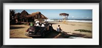 Surfer at Zicatela Beach, Mexico Fine Art Print