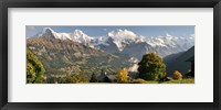 Lauterbrunnen Valley with Mt Eiger, Switzerland Fine Art Print