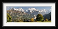Lauterbrunnen Valley with Mt Eiger, Switzerland Fine Art Print