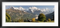Lauterbrunnen Valley with Mt Eiger, Switzerland Fine Art Print