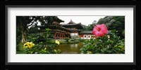 Buddhist Temple, Byodo-in Temple, Koolau Range, Oahu, Hawaii Fine Art Print