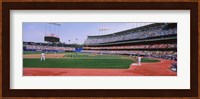 Dodgers vs. Yankees, Dodger Stadium, California Fine Art Print