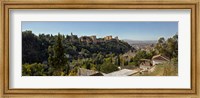 Alhambra Palace from Sacromonte, Granada, Andalusia, Spain Fine Art Print