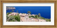 Hamlet by the Sea, Balearic Islands, Spain Fine Art Print