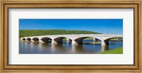 Centerway Bridge over Chemung River, New York State Fine Art Print
