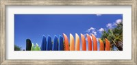Kayaks off the Gulf of Mexico, Florida Fine Art Print
