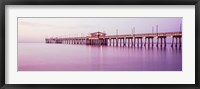 Gulf State Park Pier, Gulf Shores, Baldwin County, Alabama Framed Print
