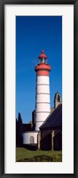 Saint Mathieu Lighthouse, Finistere, Brittany, France Fine Art Print
