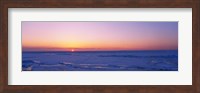Sunset over Lake Erie, New York State Fine Art Print