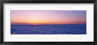 Sunset over Lake Erie, New York State Fine Art Print