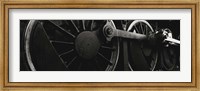 Steam Locomotive Wheels Fine Art Print