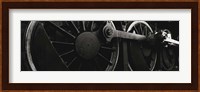 Steam Locomotive Wheels Fine Art Print