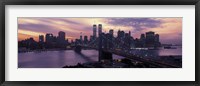 Brooklyn Bridge, Manhattan, New York City Fine Art Print