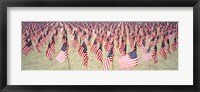 9/11 Tribute Flags, Pepperdine University, Malibu, California Fine Art Print